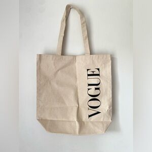 Vogue Tote Bag Canvas Like New